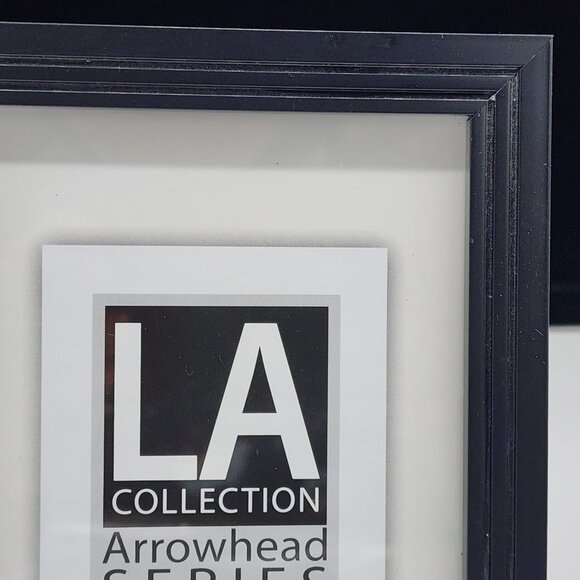 LA Collection Arrowhead Series Black Photo Frame 4" X 6" Modern Design - Picture 3 of 12